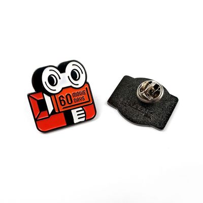 comprar Emblema promocional de esmalte, alfiler de rebanada, negro, con cubierta de níquel, lado único Fabricación en línea