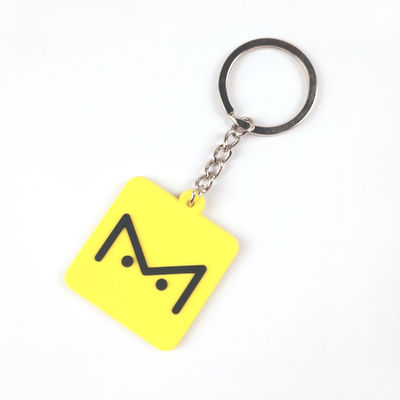 comprar Personaliza el llavero de PVC de caucho Anillos de llave de aleación de zinc de metal Etiquetas de llave de moda Fabricación en línea
