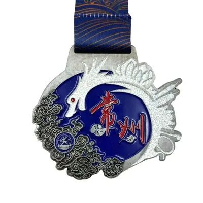 comprar Medallas grabadas a medida cubiertas con medalla de giro de brillo Fabricación en línea