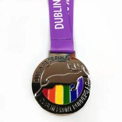 comprar Medalla de la Medalla de Plata Brillante Brillante Redonda Metálica Esencial para Crear Fabricación en línea