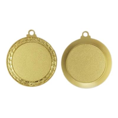 comprar Medalla redonda en blanco Disponibles elementos de diseño / Medalla de fútbol de la Copa Mundial Olímpica Fabricación en línea