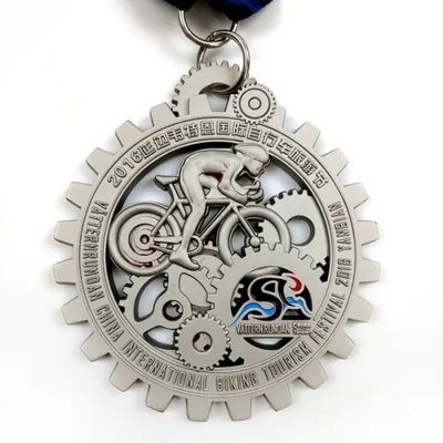 comprar Premios de carreras de bicicletas Medallas de ciclismo personalizadas Esmalte suave / esmalte duro Fabricación en línea