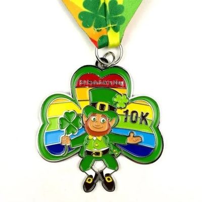 comprar Impresión offset Medalla de San Patricio Diseño de aleación de zinc Medalla de San Patricio Fabricación en línea