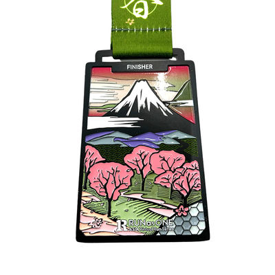 comprar Asia Virtual Run Series Races Award Medalla de esmalte suave Personalización Fabricación en línea