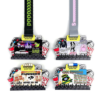 comprar Impresión UV Fun Medallas para correr Excelentes características de impermeabilización y resistencia al desgaste Fabricación en línea