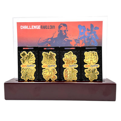 comprar Impresión UV Medallas Challenger con Vitrina para reconocer logros destacados Fabricación en línea