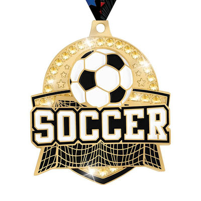 comprar Medallas personalizadas de premios de fútbol en estampado para compras grandes Fabricación en línea