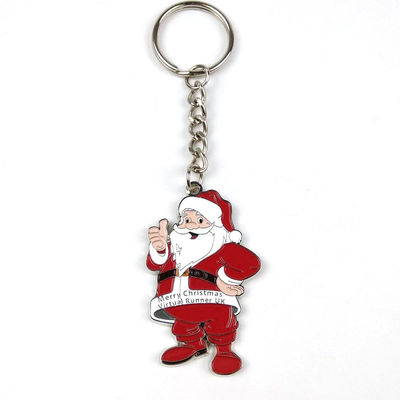 comprar Clavier promocional de Navidad Papá Noel llavero de esmalte suave Fabricación en línea