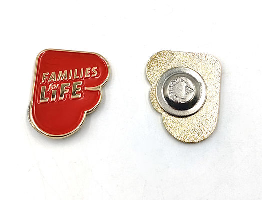 comprar Insignia conmemorativa de servicio público de color metálico único de esmalte suave Fabricación en línea