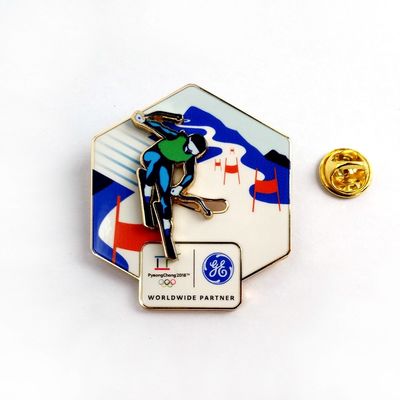 comprar Impresión UV de Spinning Pin Badge con acabado pulido Artesanía experta y diseño personalizable Fabricación en línea