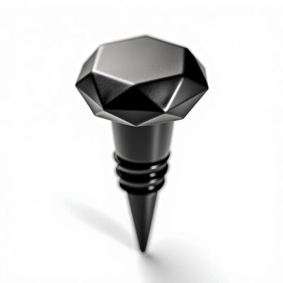 comprar 3D Die Struck Diseño Vintage Tapón de vino de latón con logotipo personalizado Fabricación en línea