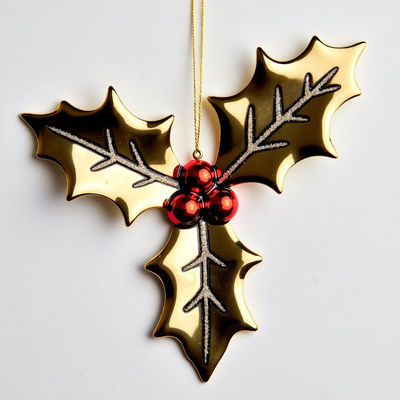 comprar Ornamento de holly brillante añade un toque festivo a las coronas y guirnaldas Fabricación en línea