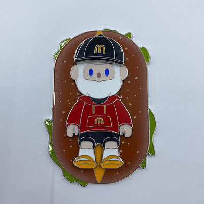 comprar Magnetic McDonald Parts Badge Divertida y interactiva para coleccionar Fabricación en línea