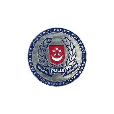 comprar Moneda conmemorativa Una tradición de la fuerza policial de Singapur Fabricación en línea