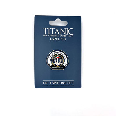 comprar Lapel Pin for Titanic Enthusiasts Customizable Soft Enamel Badge for Movie Themes Free Design Service Availabl Fabricación en línea